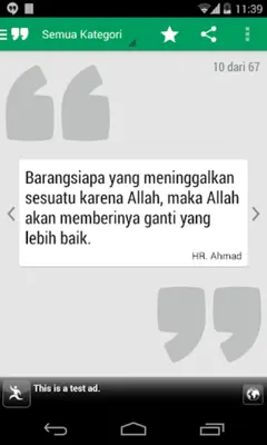 Nasihat Islam android App screenshot 1